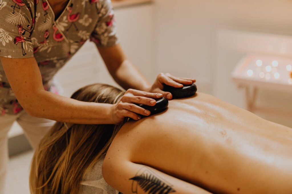 Hot Stone Massage at Soft Hand Massage, Dubai
